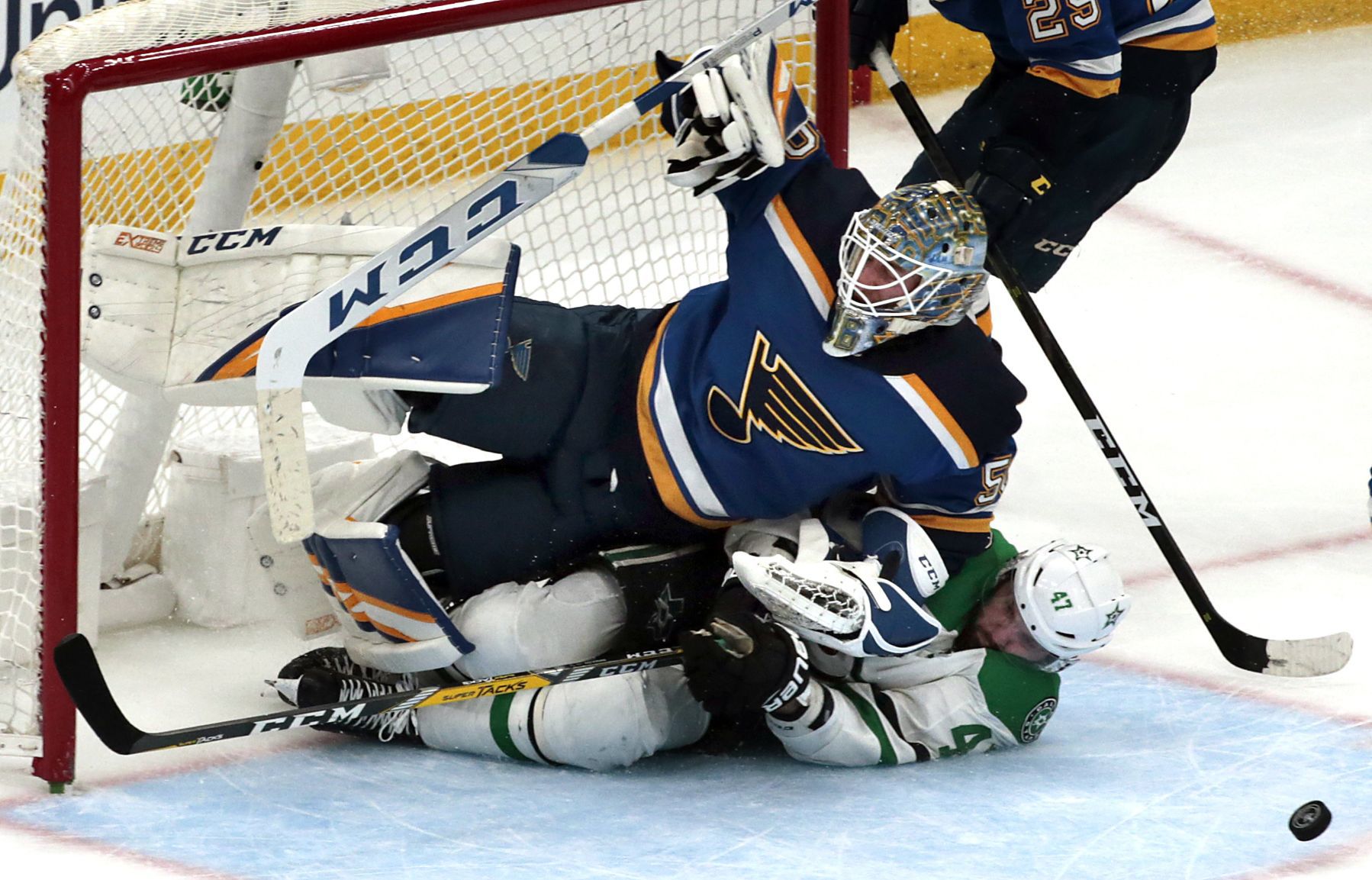Blues, Stars in deciding Game 7